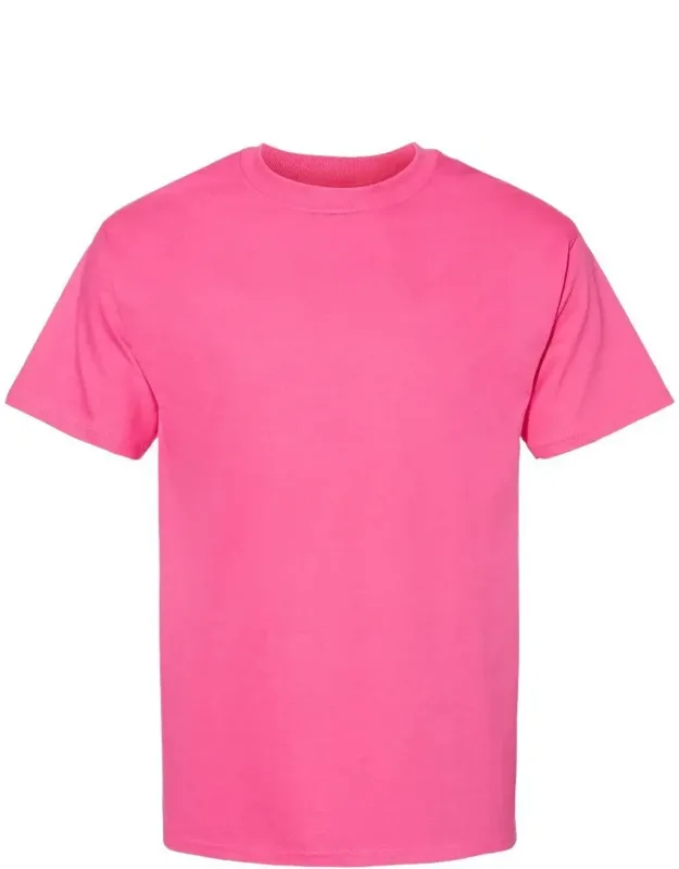 Hanes Beefy-t T-shirt 6.1 Oz./yd, Pre-shrunk 100% Ringspun Cotton