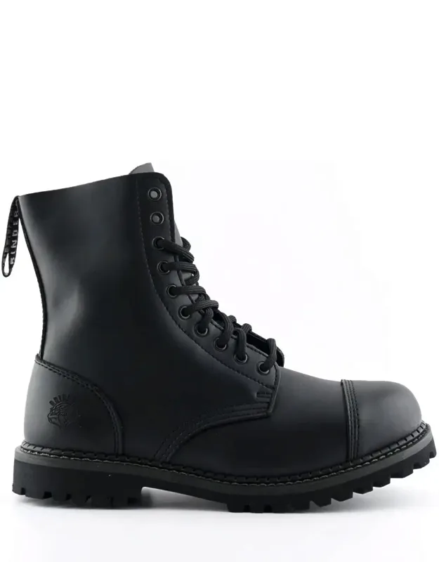 Stag Safety Steel Toe Cap Military Punk Boots