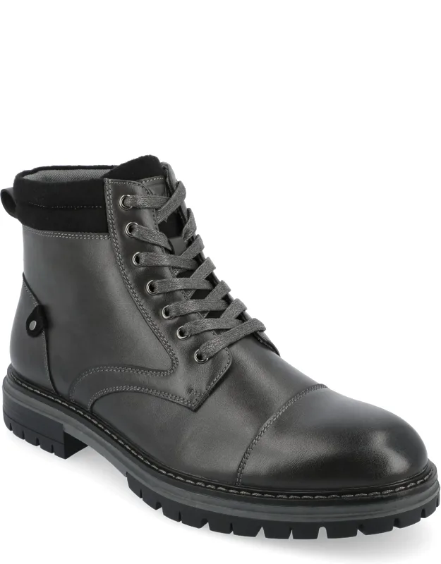 Cap Toe Boots
