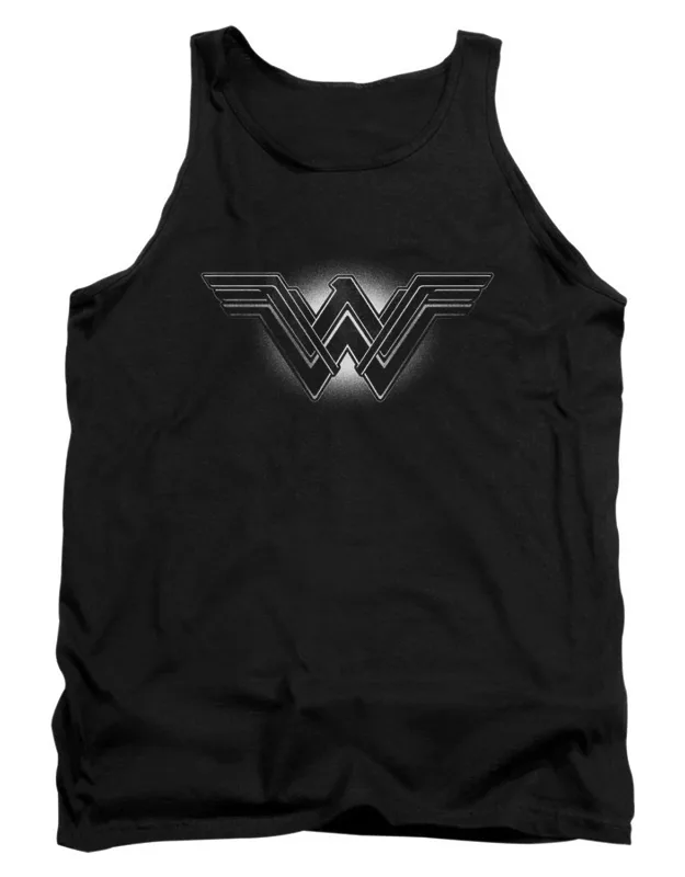 Batman V Superman Glow Emblem Tank Top