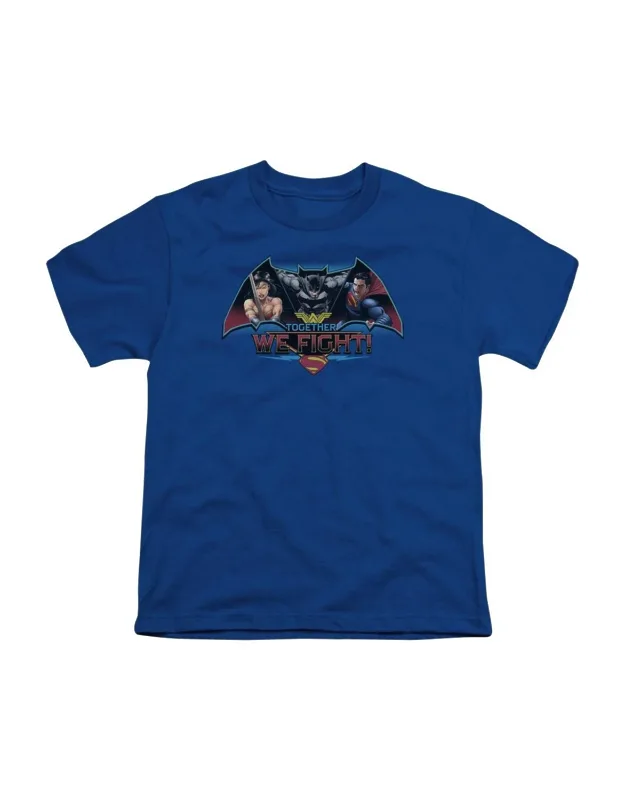 Batman V Superman Together We Fight Short Sleeve Tee - Stylish And Everyday Wear