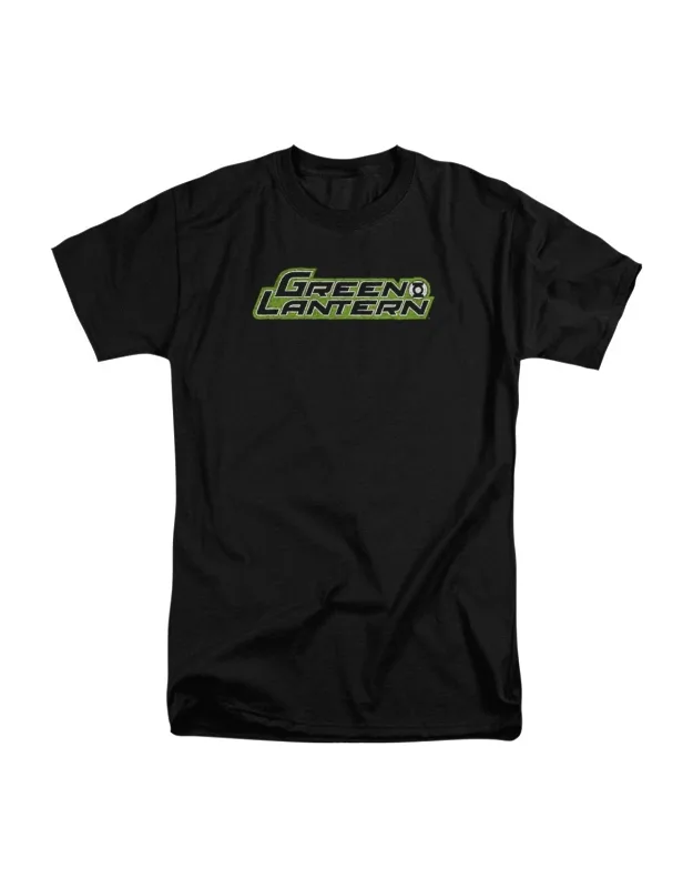 Green Lantern Scribble Title Short Sleeve Tall Tee - 100% Cotton, Officially Licensed