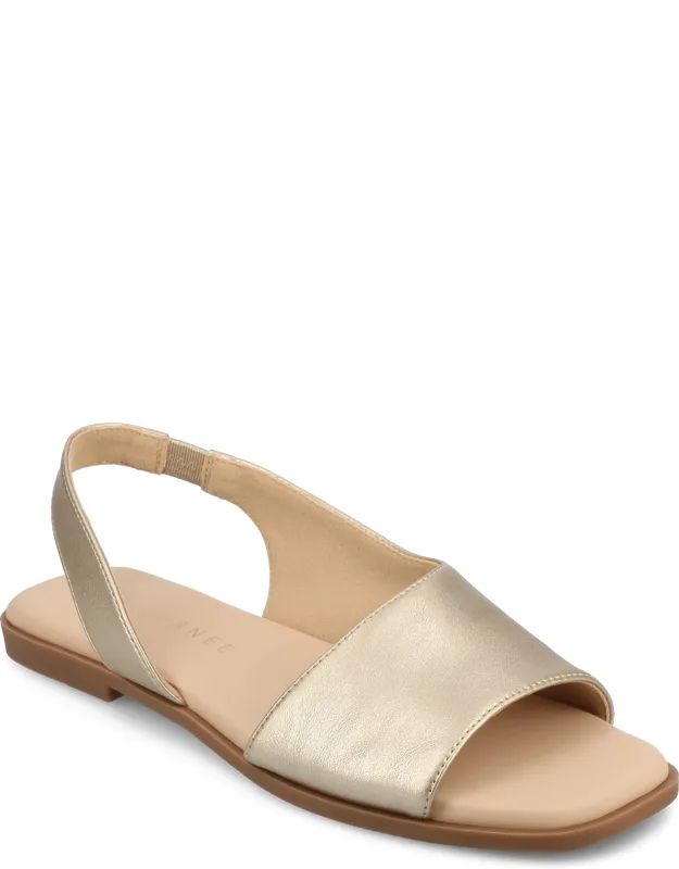 Brinsley Flat Sandals With Comfortable Flat Sole And Easy Pull-on Closure