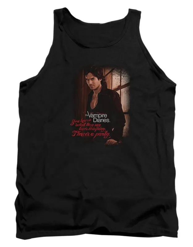Vampire Diaries Threes A Party Tank Top