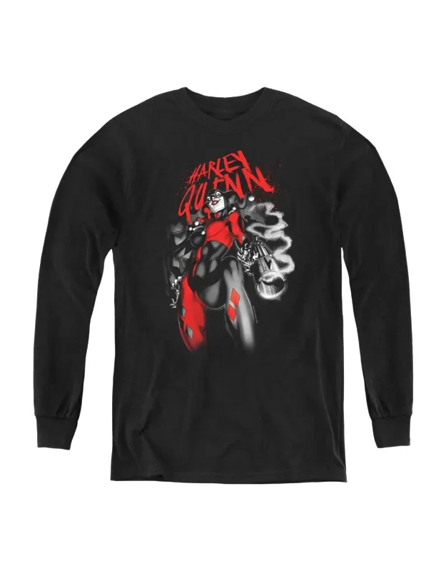 Batman Down The Barrel Long Sleeve Tee