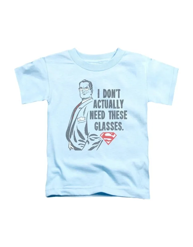 Superman Dont Need Glasses Short Sleeve Tee - Stylish For Everyday Wear, Guaranteed Authentic
