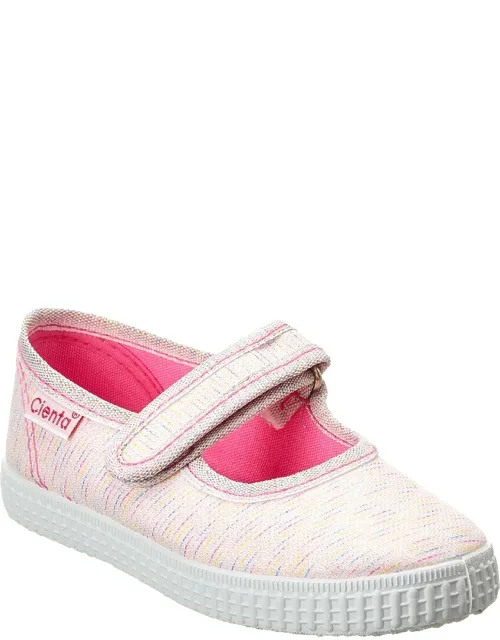 Cienta Canvas Sneaker With Adjustable Strap And Velcro® Closure