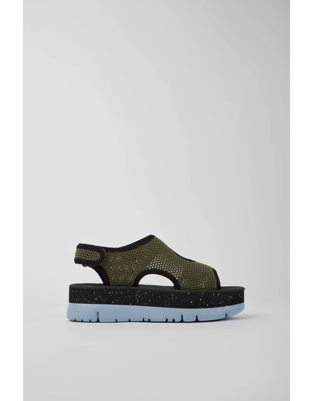 Sandals Camper Oruga Up With Thick Characteristic Sole And More Height