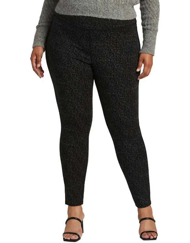Ricki Mid Rise Legging - Plus In With 5-pocket Styling And Pull-on Waistband