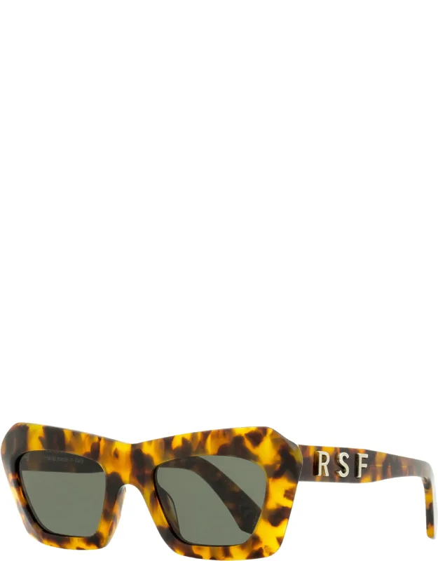 Zenya Spotted Havana Sunglasses With Zeiss Lenses