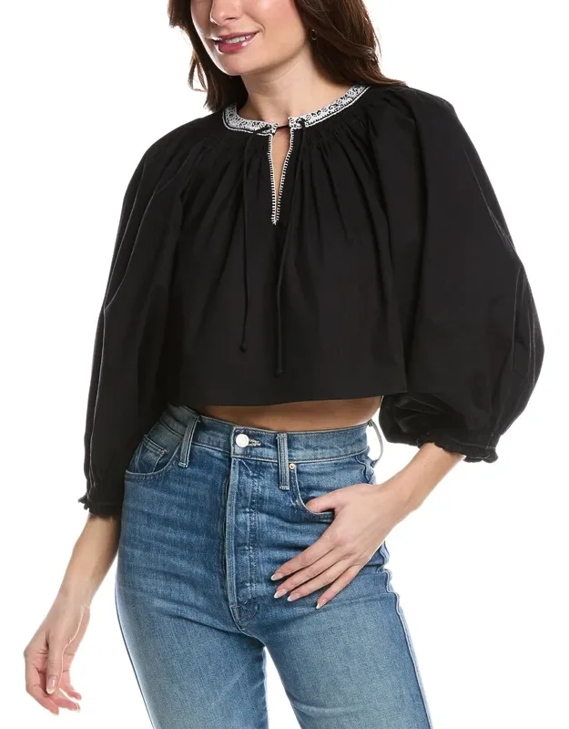 Victorian Cut Off Blouse