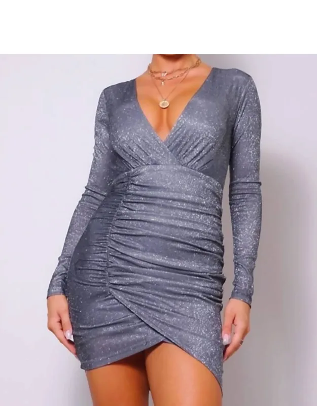 Glitter Mini Dress