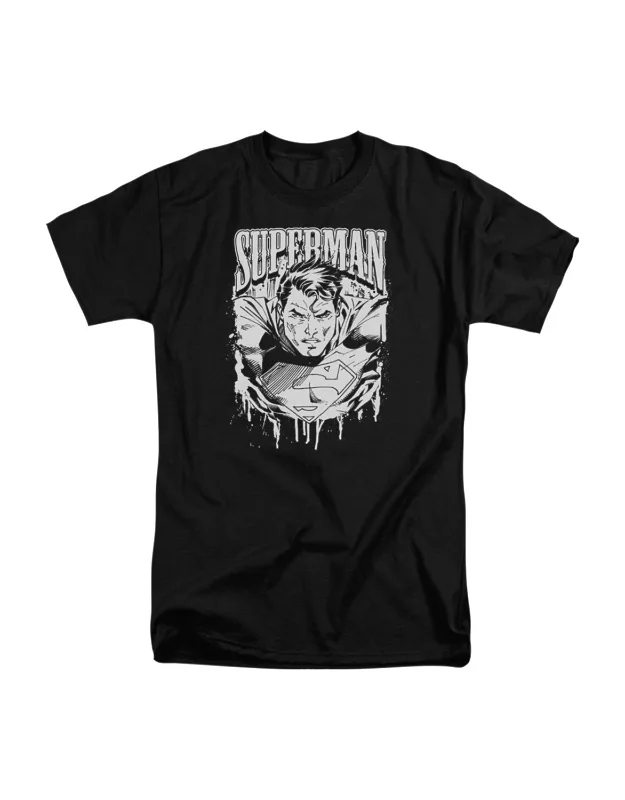 Superman Super Metal Short Sleeve Tee