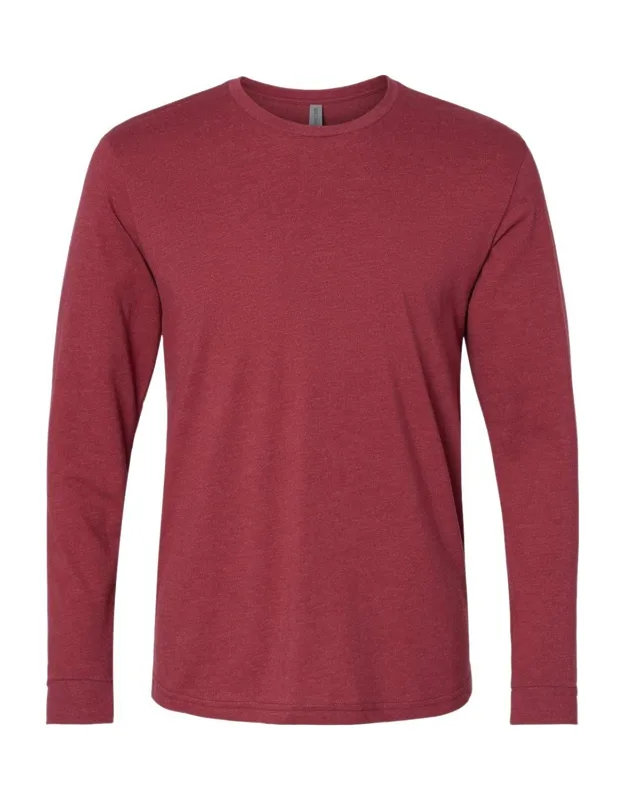 Next Level Cvc Long Sleeve T-shirt 4.3 Oz./yd, Classic Fit