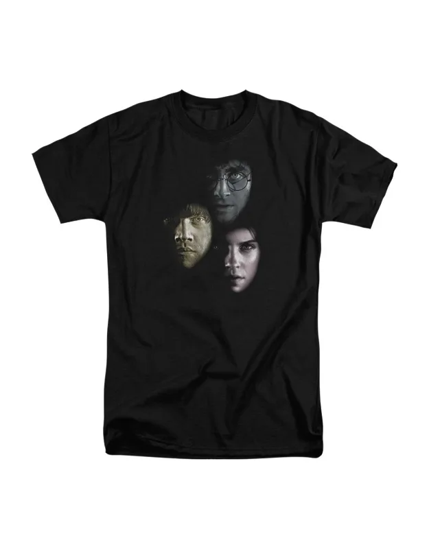 Harry Potter Hero Heads Short Sleeve Tall Tee / T-shirt, 100% Cotton
