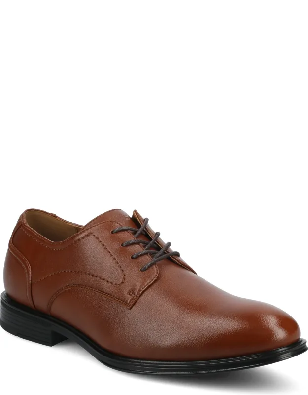 Barclay Medium And Wide Width Plain Toe Oxford Dress Shoe With Exceptional Cushioning