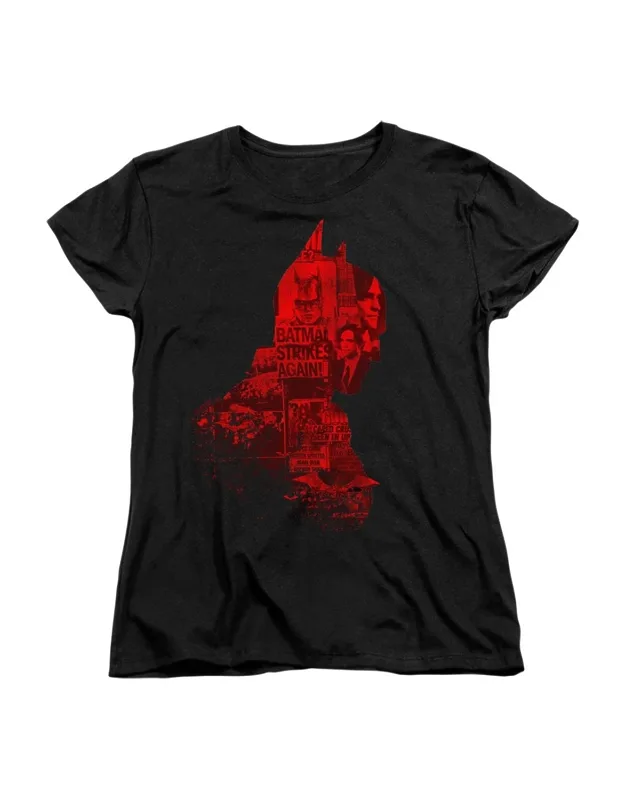 The Batman (2022) News Silhouette T-shirt