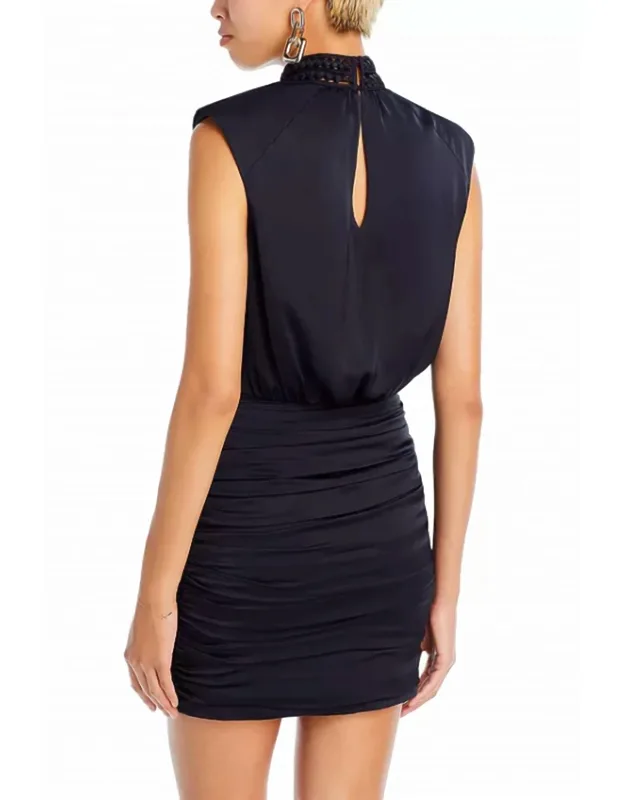 Ruched Mini Dress