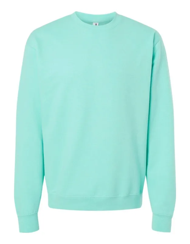 Midweight Sweatshirt - Standard Fit, Split Stitch Double Needle Sewing