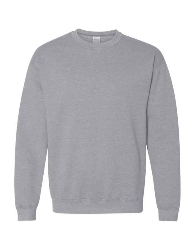 Gildan Heavy Blend Crewneck Sweatshirt With Softer Feel And No Pilling