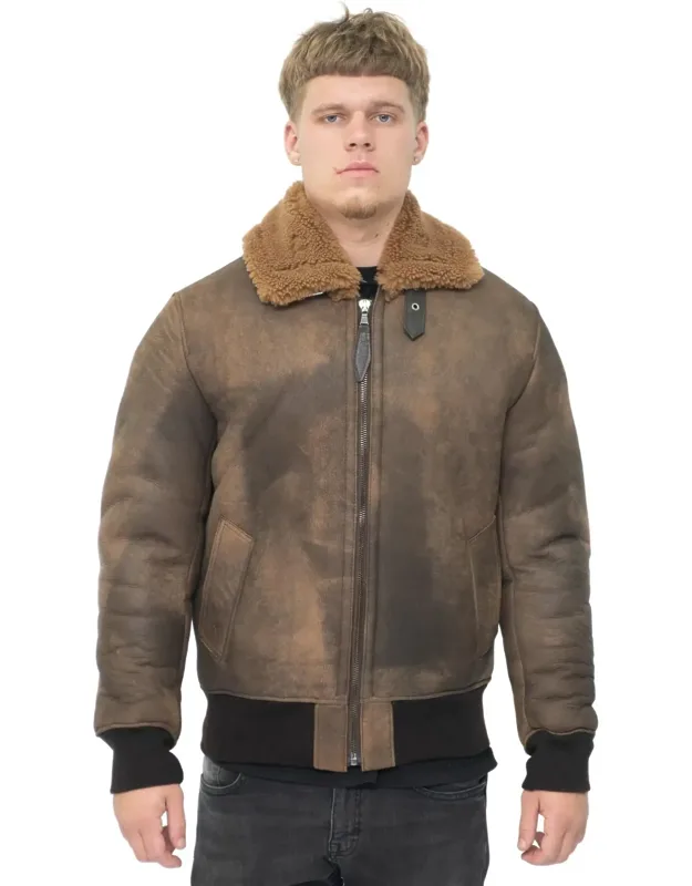 Hounslow Full Sheepskin, Elasticated Cuffs And, Waist
