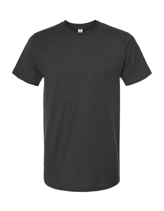 Fine Jersey T-shirt - Pre-shrunk 100% Ringspun Cotton, Double-needle Stitching