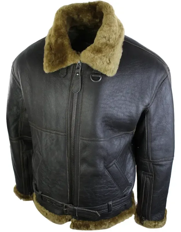Sheepskin Flying Pilot Jacket