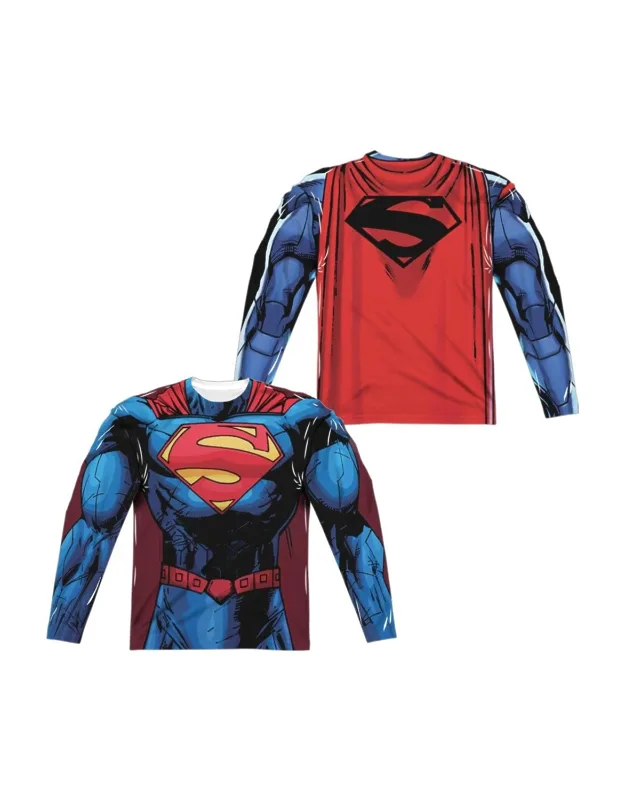 Superman New 52 Long Sleeve Crew Tee