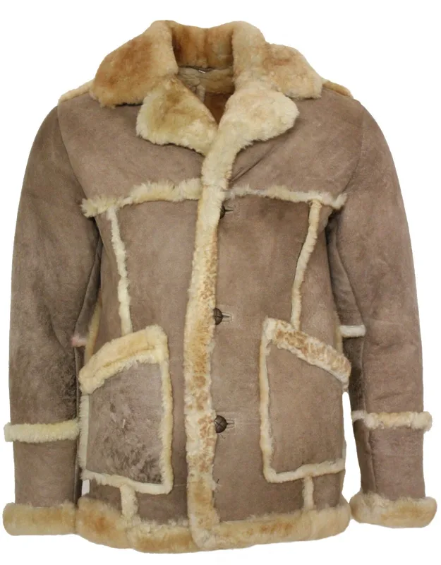 Zaragoza Winter Coat With Thick Sheepskin Interior And Deep Pockets