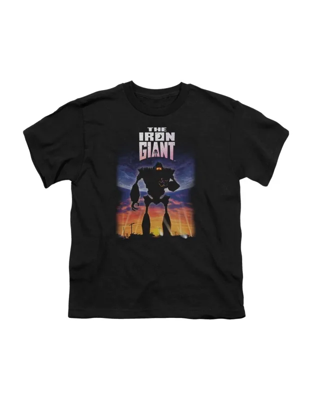 Iron Giant Poster Short Sleeve Tee - Stylish For Everyday Wear, 100% Cotton