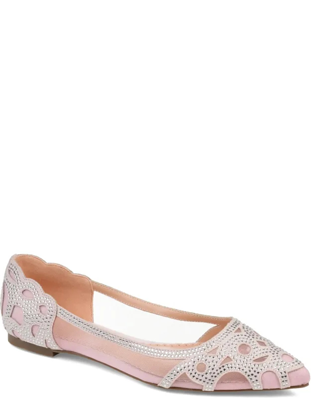 Batavia Slip On Pointed Toe Ballet Flats