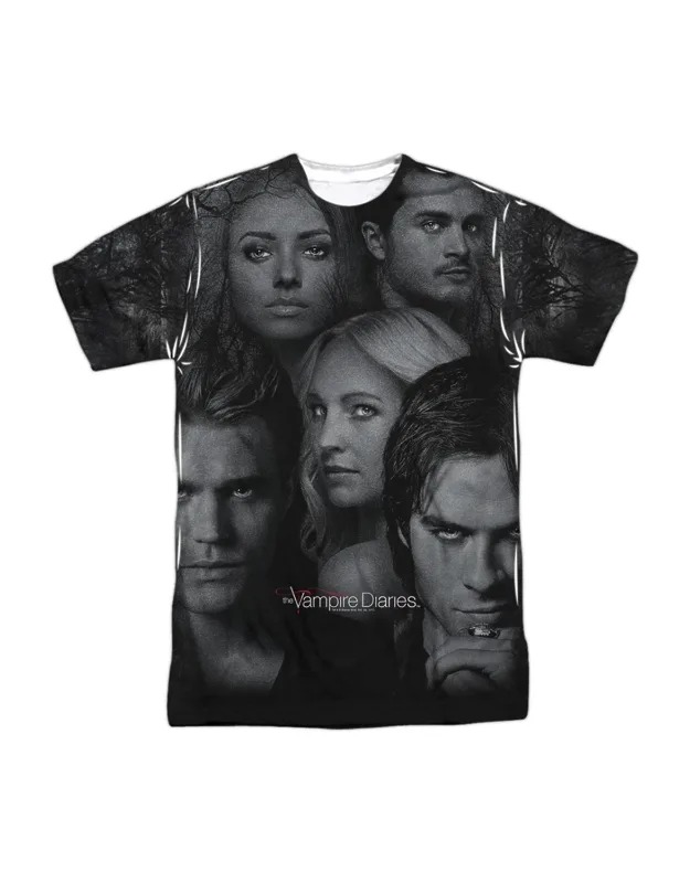 Vampire Diaries In The Woods Short Sleeve Crew Tee