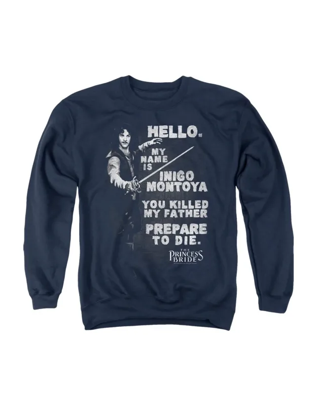 Princess Bride Hello Again Crewneck Sweatshirt
