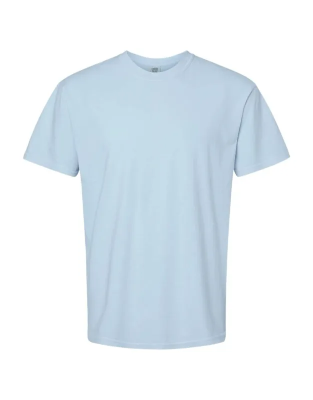 Garment-dyed Heavyweight T-shirt, Relaxed Fit, Soft Ring Spun Fabric