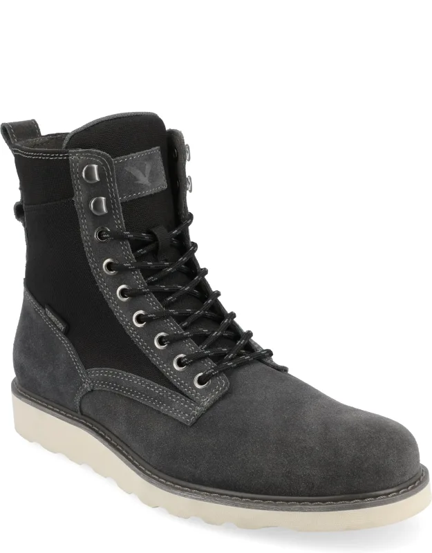 Elevate Water Resistant Plain Toe Lace-up Boot