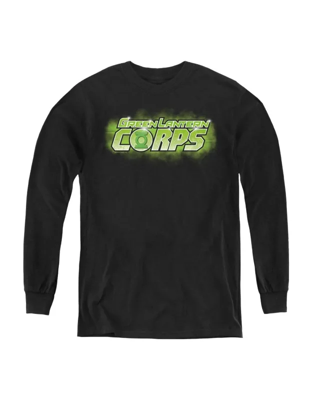 Green Lantern Corps Title Long Sleeve Tee