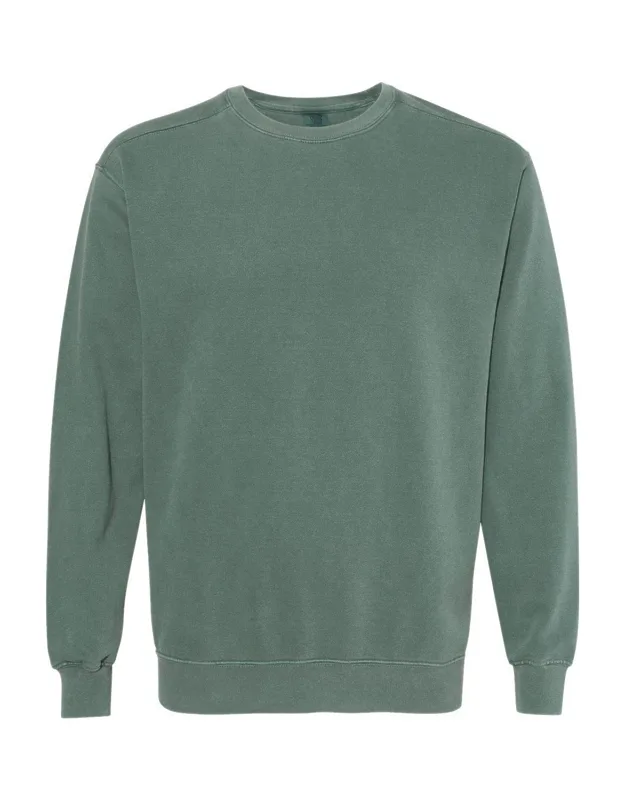 Garment-dyed Sweatshirt - Soft Ring Spun Fleece, Relaxed Fit