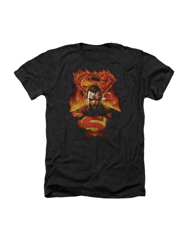 Superman On Fire Tee