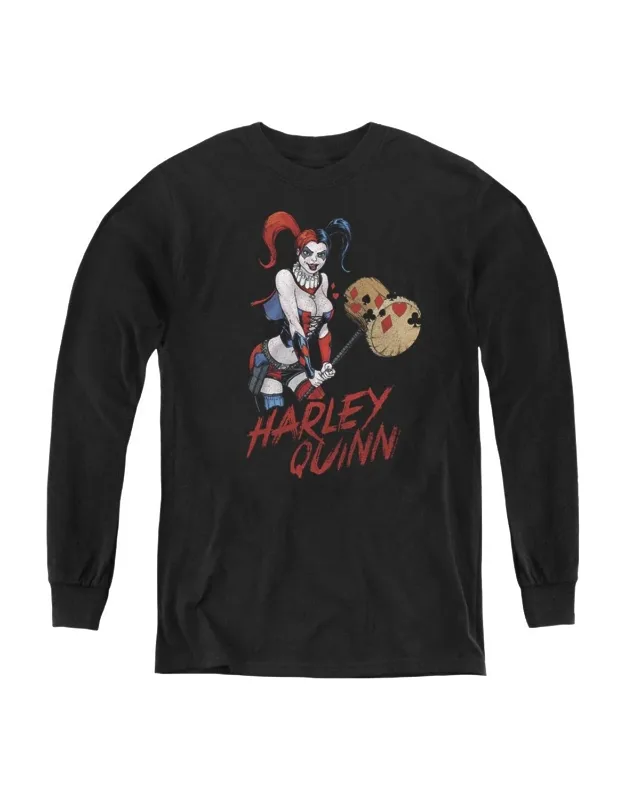 Justice League Of America Harley Hammer Long Sleeve Tee