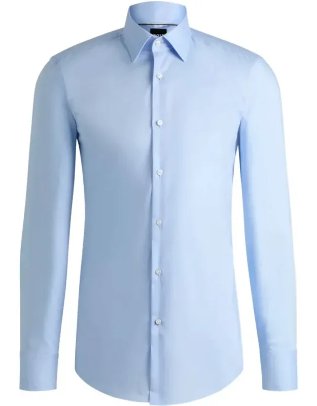 Easy-iron Cotton Poplin Shirt