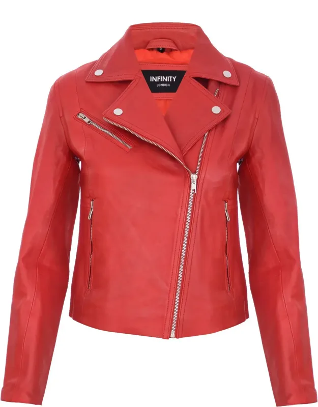 Smart Leather Biker Jacket