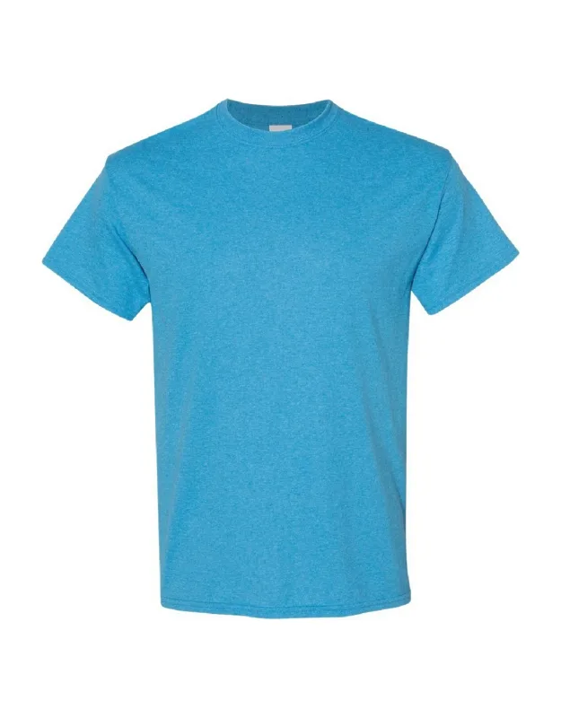 Gildan Heavy Cotton Short-sleeved T-shirt, 100% Cotton, Crew Neck