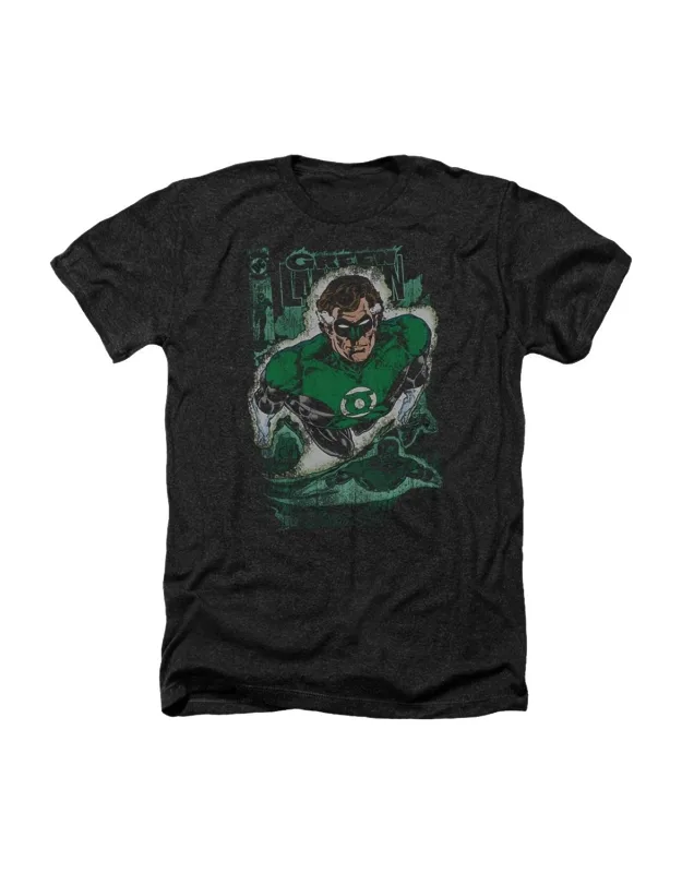 Justice League Of America Green Lantern Distress Tee