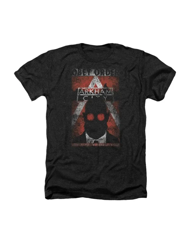 Batman Arkham City Obey Order Poster Tee