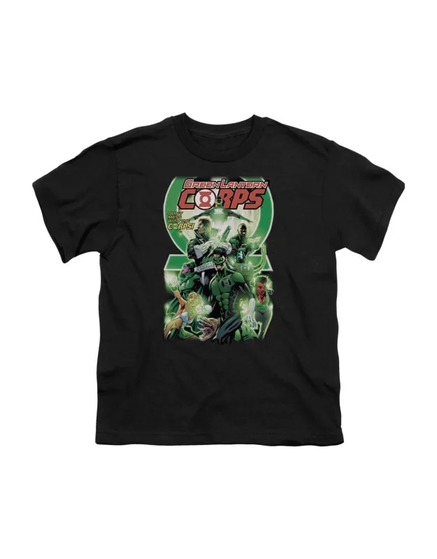 Green Lantern Gl Corps #25 Cover Short Sleeve Tee - Stylish For Everyday Wear, 100% Cotton