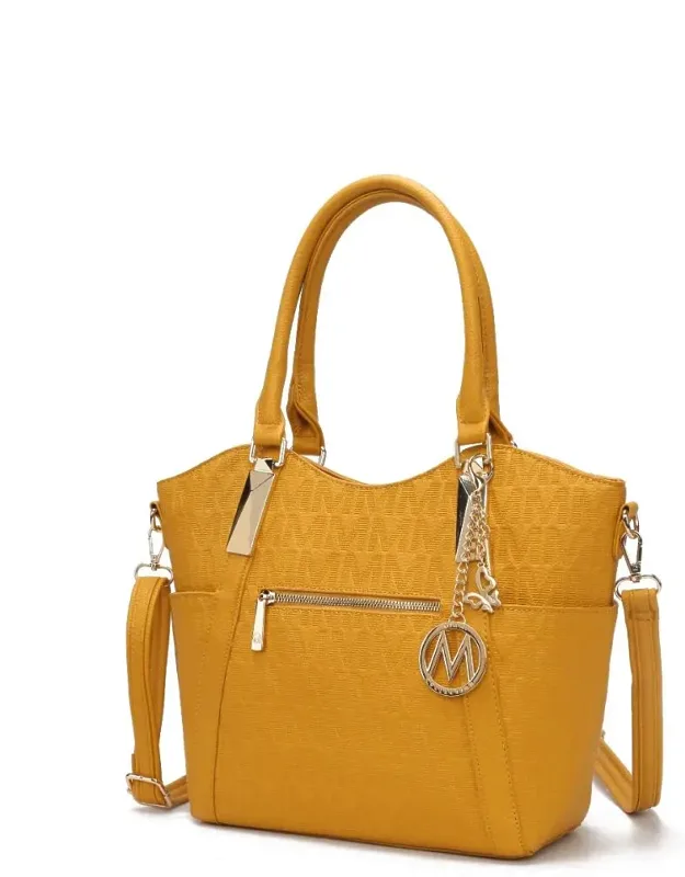 Hazel Vegan Leather Tote Handbag