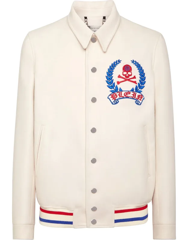 Bomber Collar Shirt