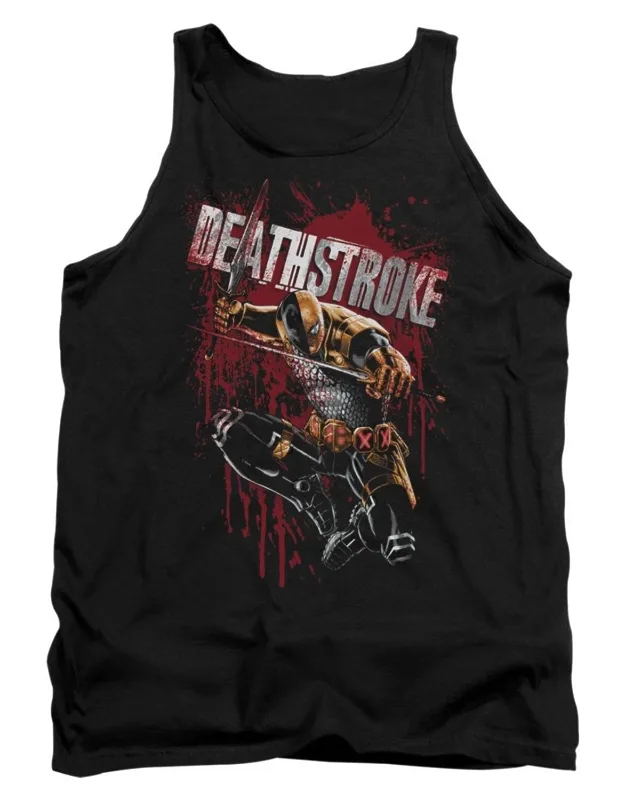 Justice League Of America Blood Splattered Tank Top