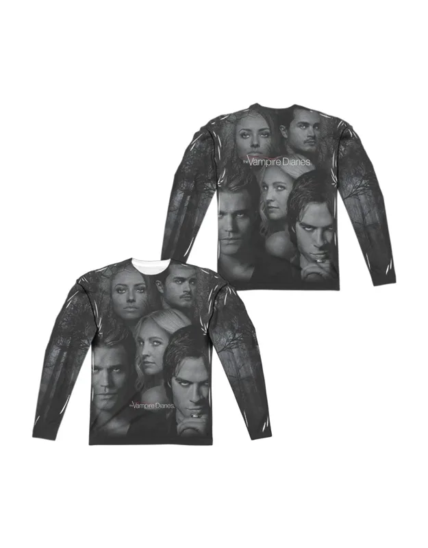 Vampire Diaries In The Woods Long Sleeve Tee