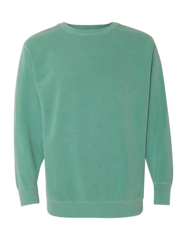 Garment-dyed Sweatshirt - Relaxed Fit, Soft Ring Spun Fleece